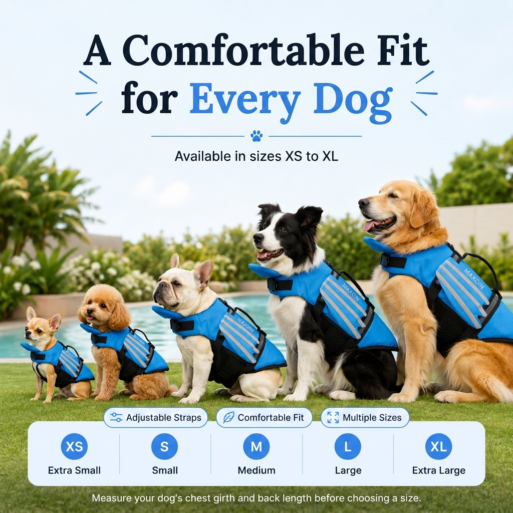 Maxoin PawFloat™ Dog Life Jacket
