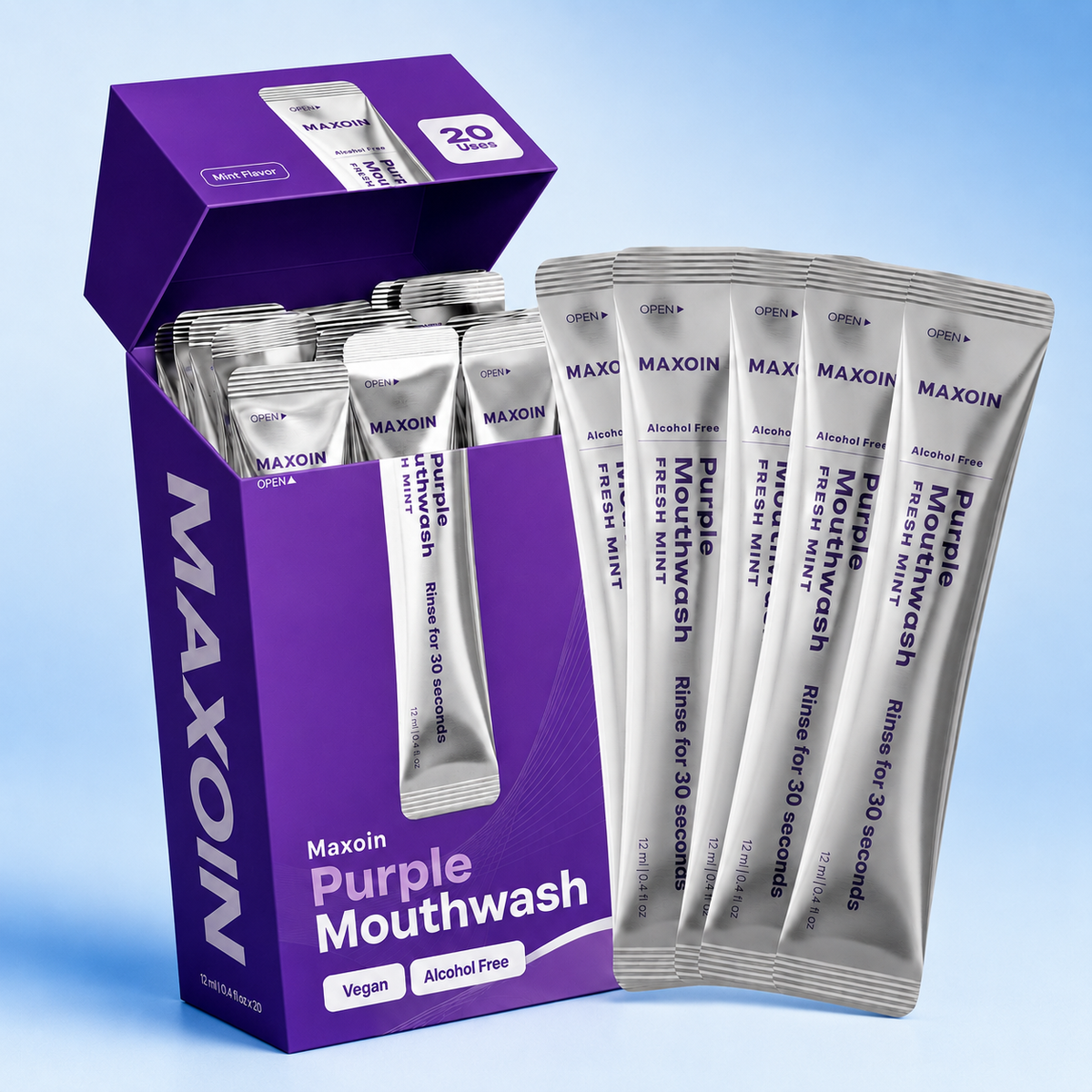 Maxoin Purple Mouthwash™
