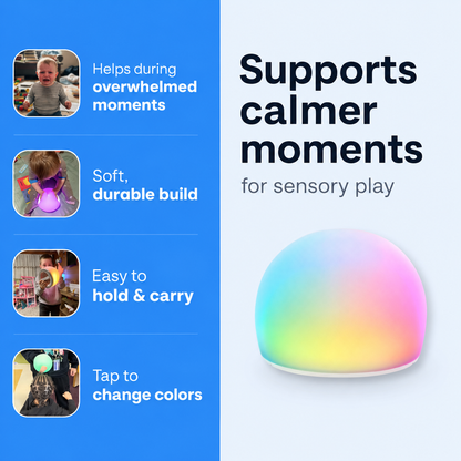 CalmSphere™ Sensory Tap Light