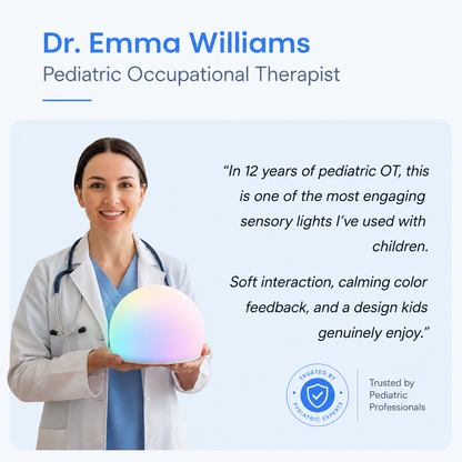 CalmSphere™ Sensory Tap Light