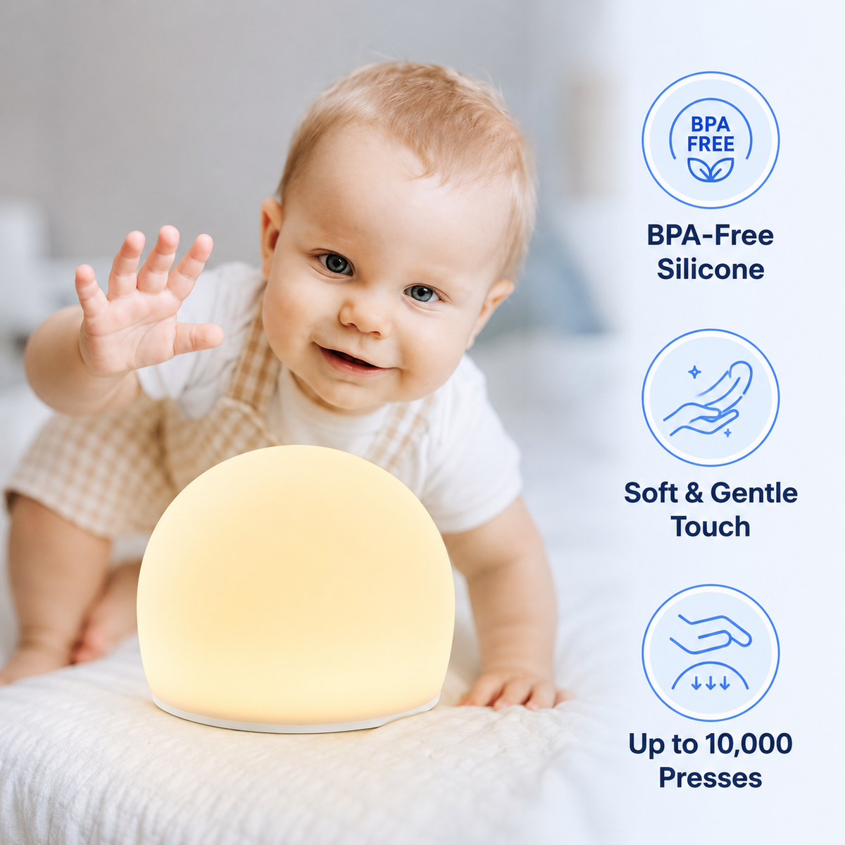 CalmSphere™ Sensory Tap Light