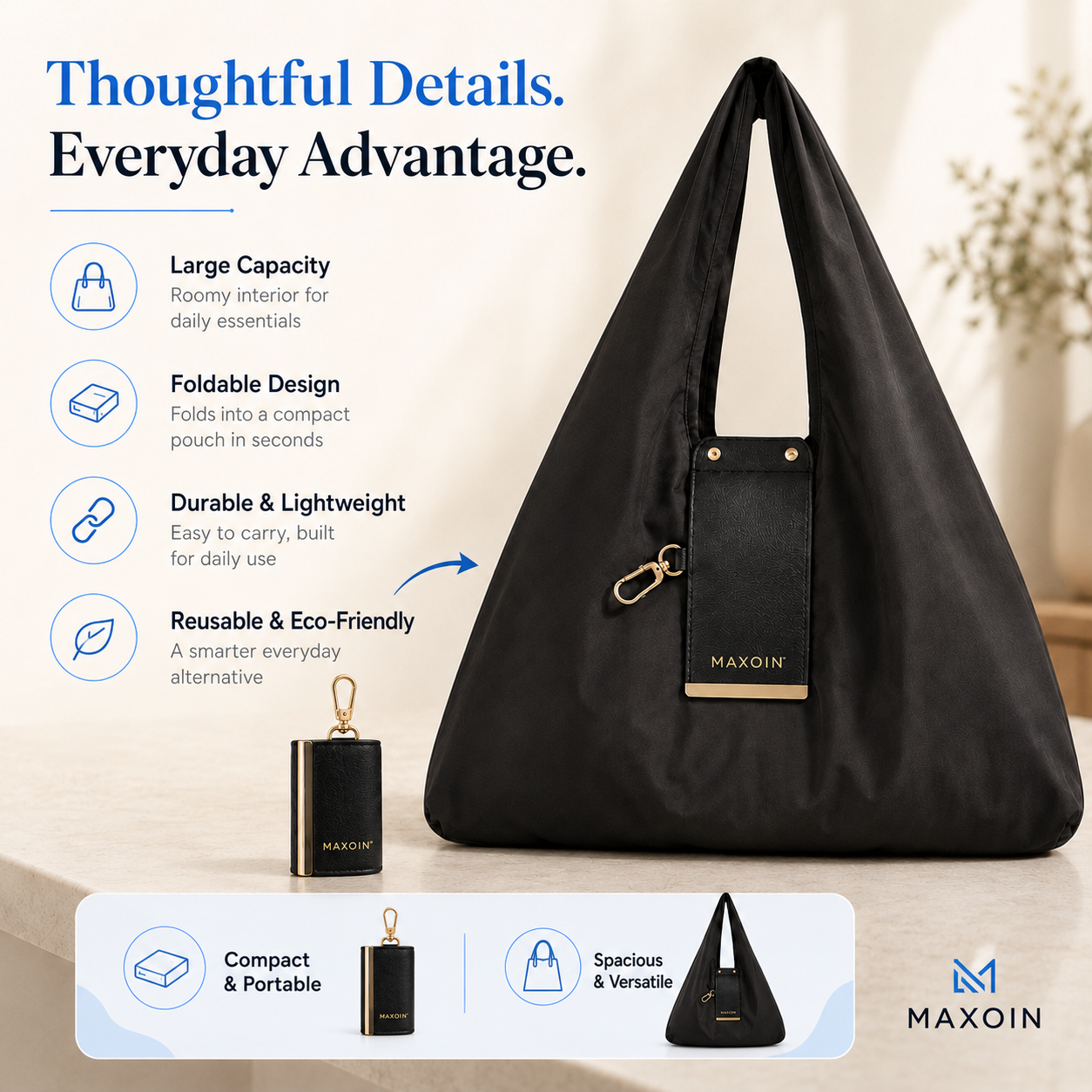 Maxoin GoFold Reusable Bag™