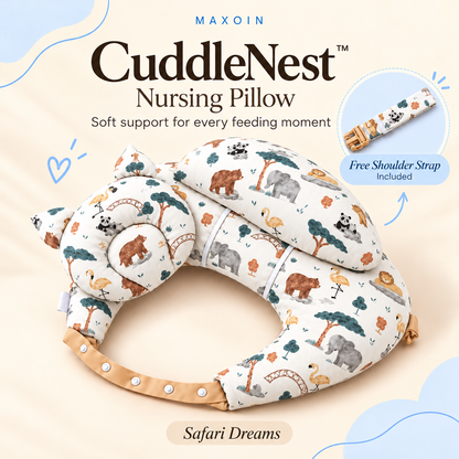 MAXOIN CuddleNest™ Nursing Pillow