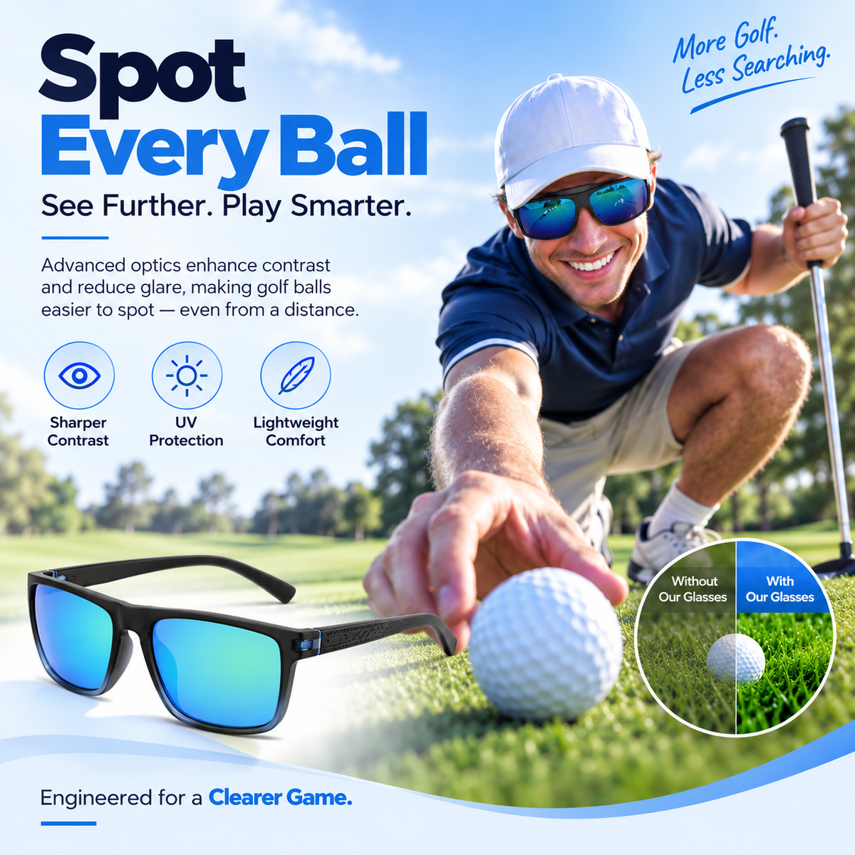 MAXOIN™ Golf Ball Spotting Glasses