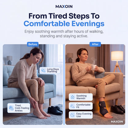 Maxoin HeatStep™ Ankle Wrap