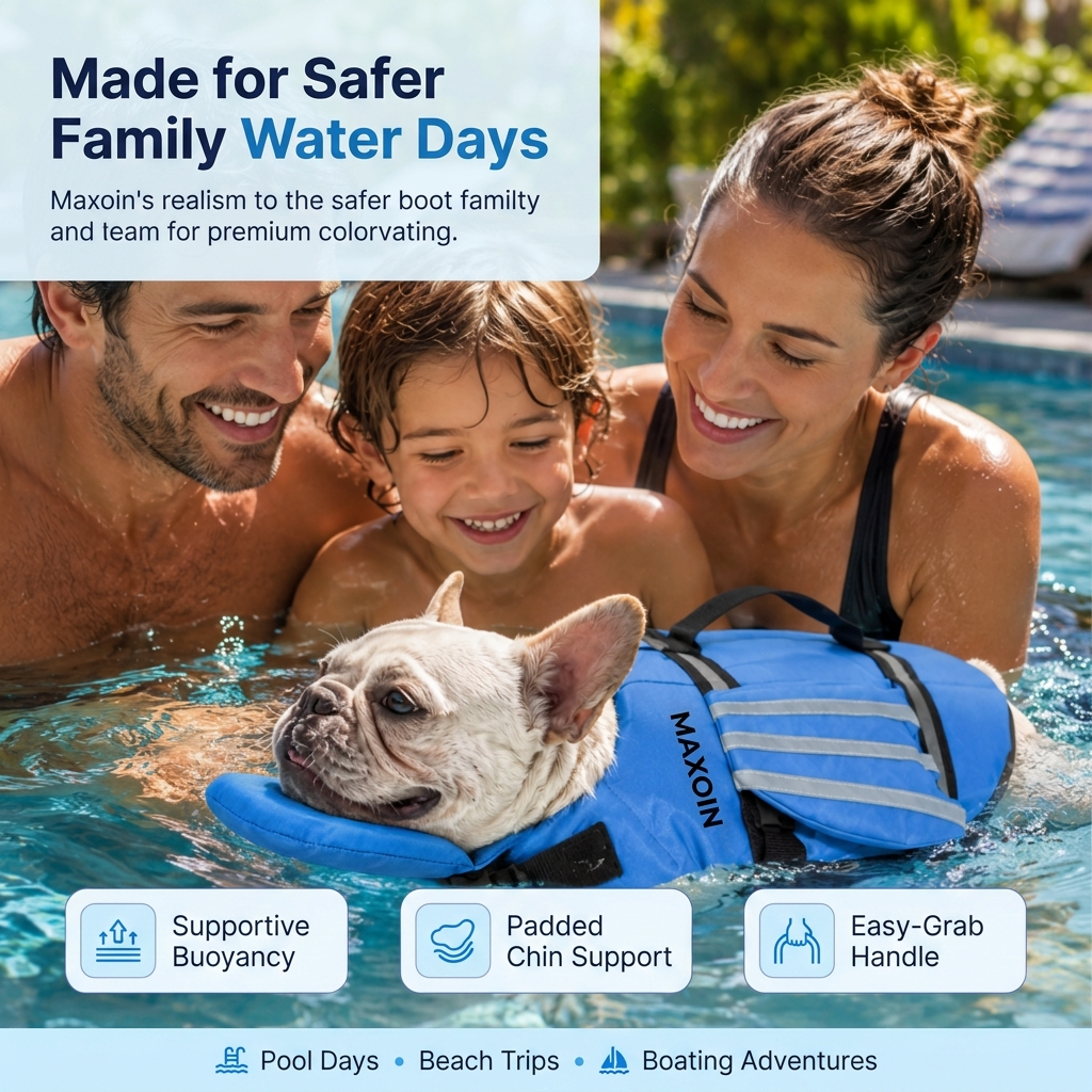 Maxoin PawFloat™ Dog Life Jacket