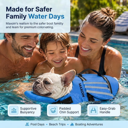 Maxoin PawFloat™ Dog Life Jacket