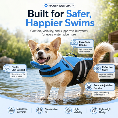 Maxoin PawFloat™ Dog Life Jacket